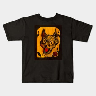 Demon Cat #5 Kids T-Shirt